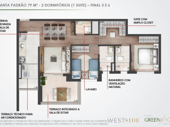Quadra Greenwich - Atendimento Especializado - (11) 4116-9995 | 98026-0864