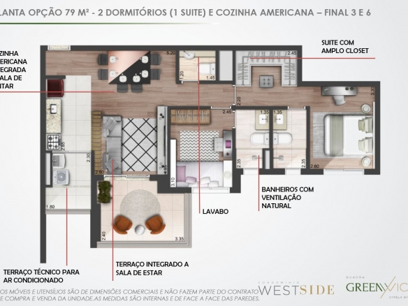 Quadra Greenwich - Atendimento Especializado - (11) 4116-9995 | 98026-0864