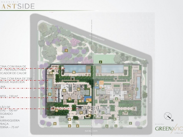 Quadra Greenwich East Side - Atendimento Especializado - (11) 4116-9995 | 98026-0864