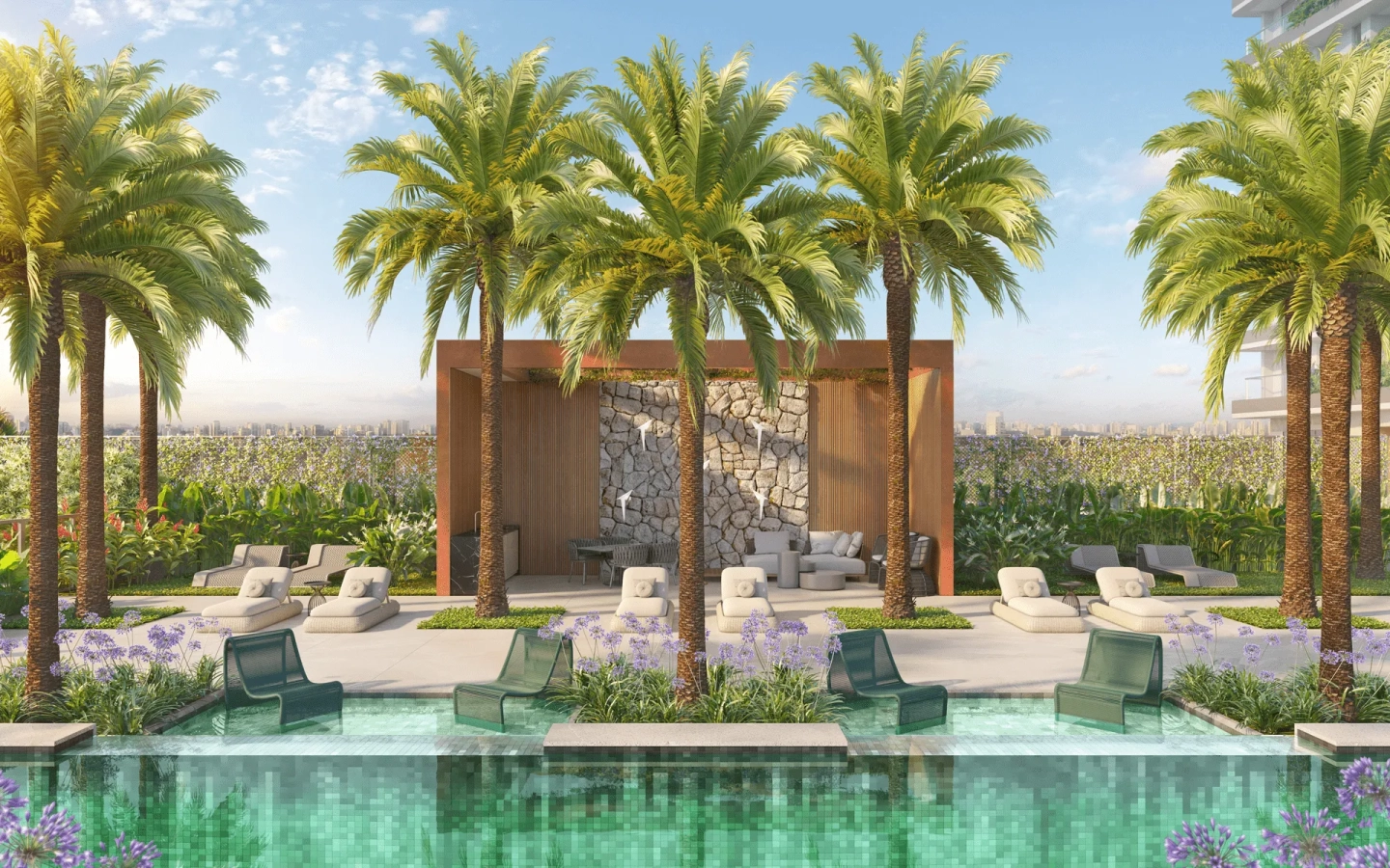 Lounge Bar Pool do Casa Eden by YOO East
