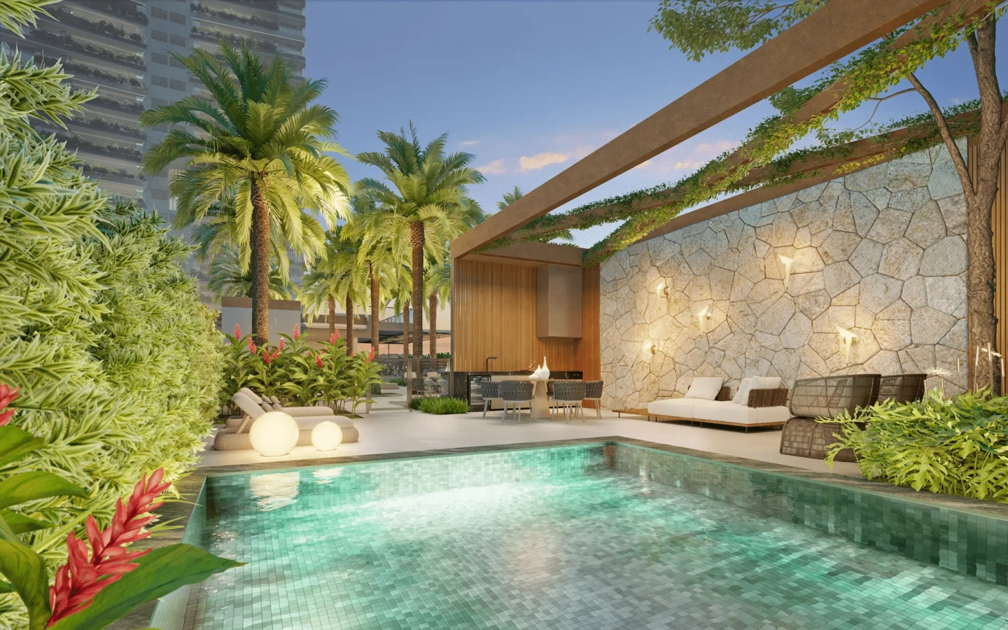 Pool House do Casa Eden by YOO East