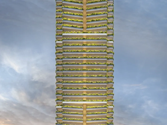 Fachada principal do Casa Eden by YOO West no Brooklin