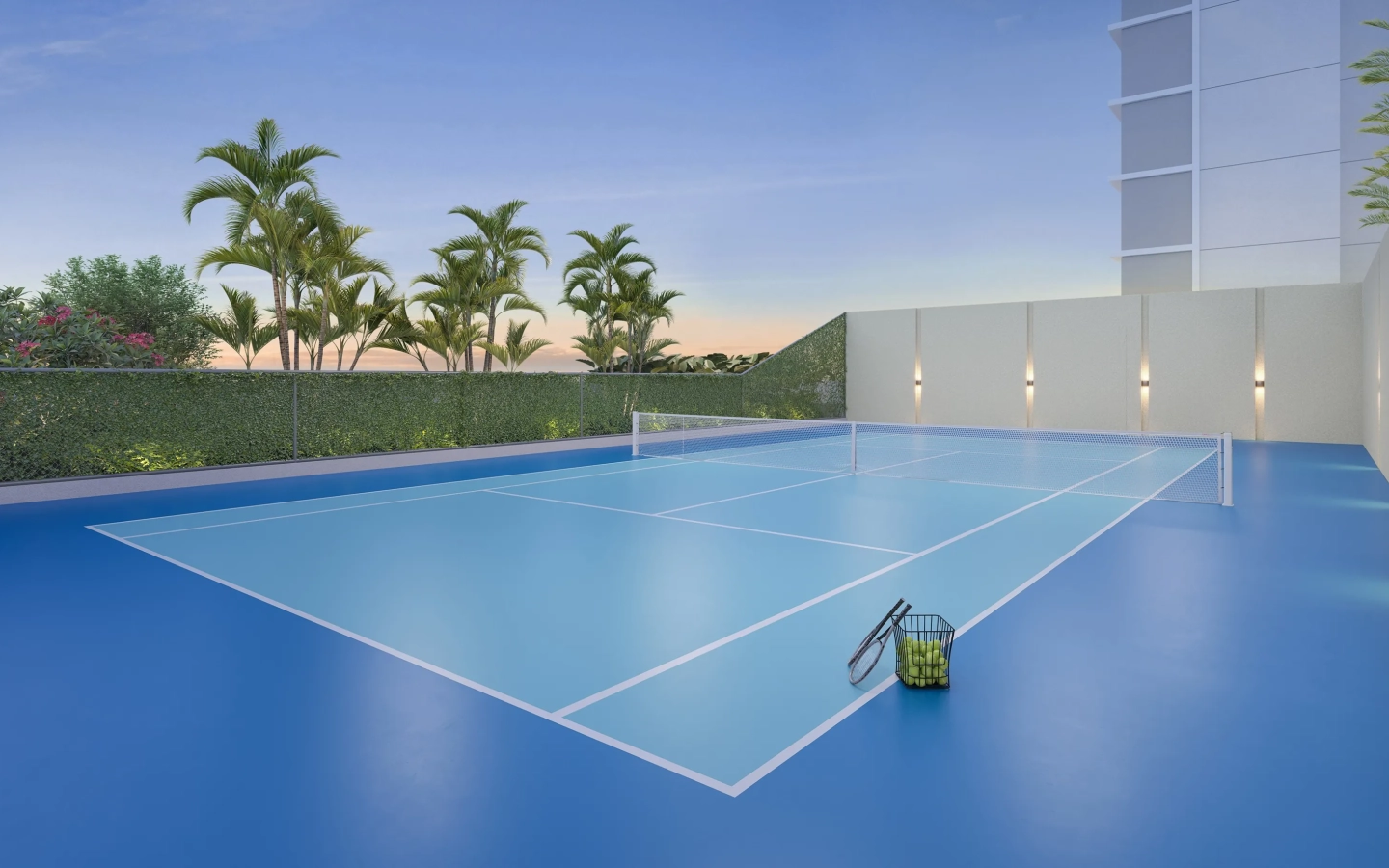 Casa Senses – Quadra de tênis Quadra de tênis do Casa Senses
