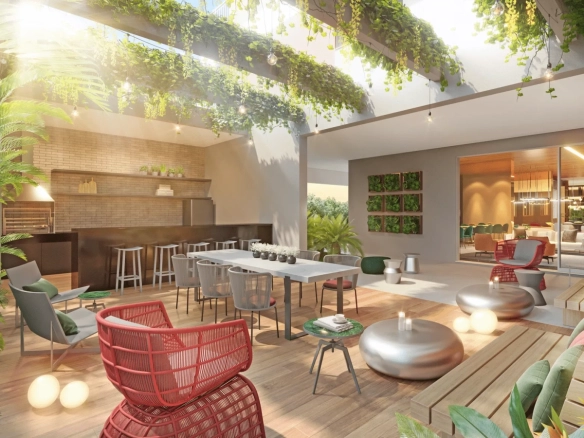 Garden Grill do Cyrela Atmosfera 360