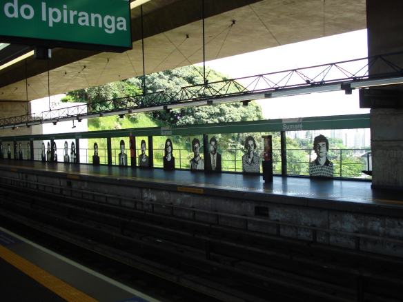 Estação Sumaré da Linha 2-Verde, futura integração prevista da Linha 22-Marrom