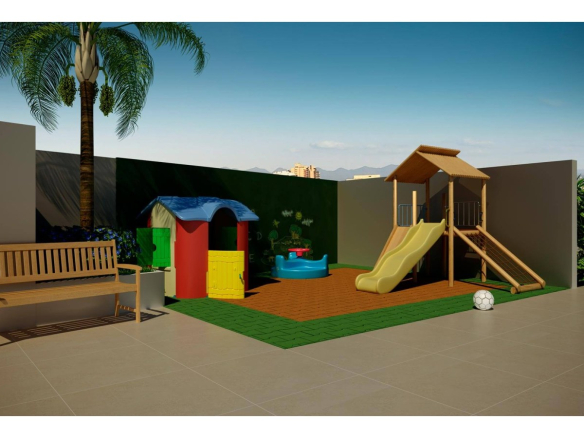 Playground infantil do Firenze Residencial em Osasco