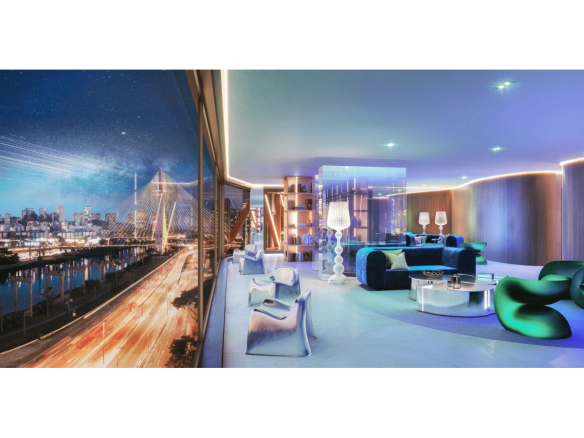 Lounge da passarela do Mandarim The Legend