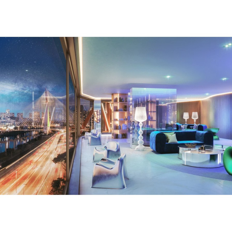 Lounge da passarela do Mandarim The Legend