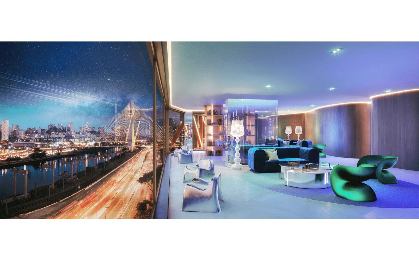 Lounge da passarela do Mandarim The Legend