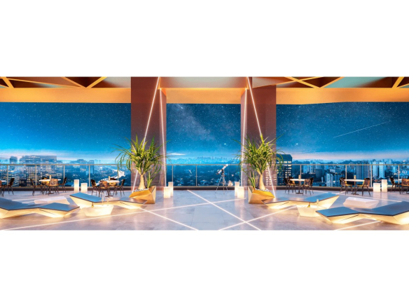 Rooftop lounge do Mandarim The Legend
