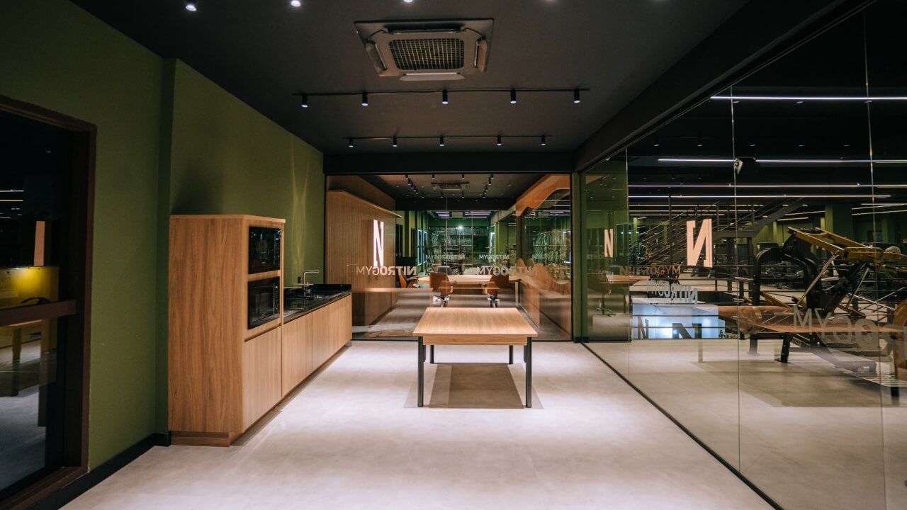 Lounge da NitroGym Granja Viana