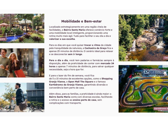 Comércio lazer e mobilidade próximos ao Residencial das Flores