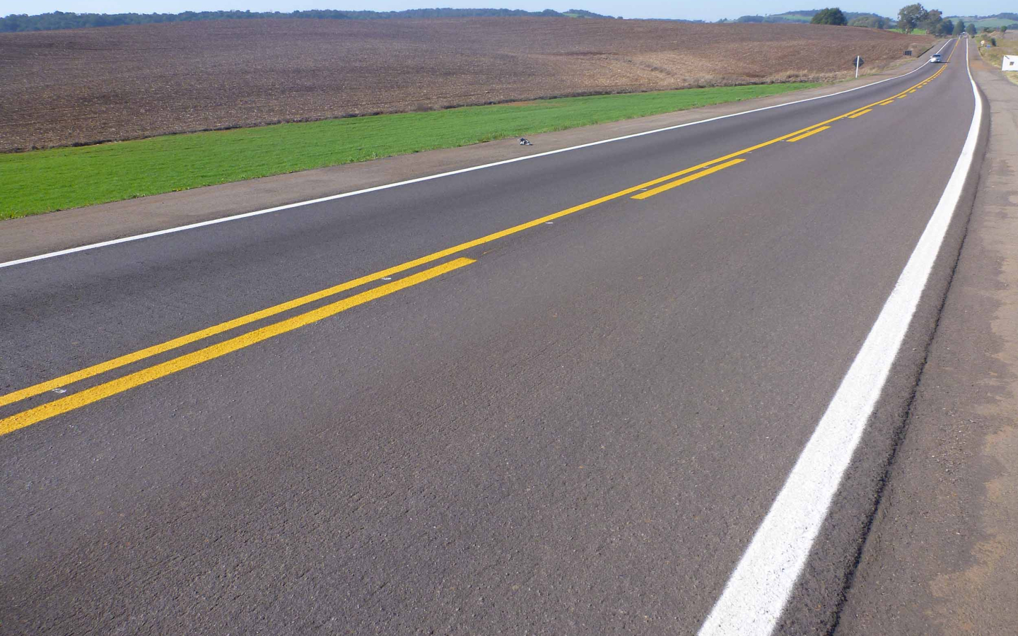 Rodovia usada em deslocamentos metropolitanos