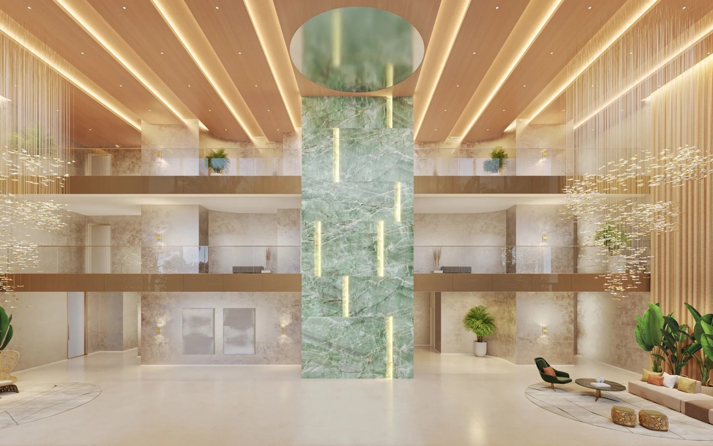 Senses by Cyrela – Atendimento Especializado (11) 4237-8776 lobby residencial do Senses by Cyrela no Brooklin