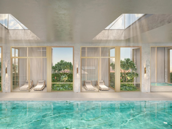 piscina coberta com raia vista 2 do Senses by Cyrela no Brooklin
