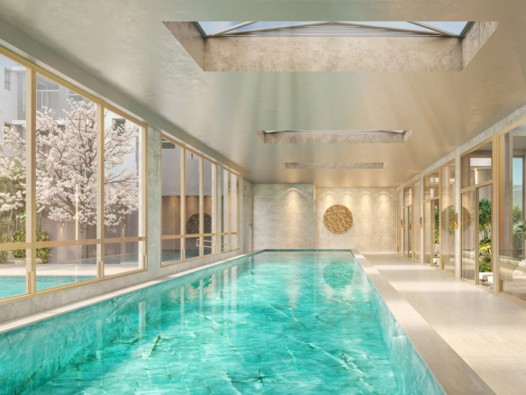 piscina coberta com raia vista 1 do Senses by Cyrela no Brooklin