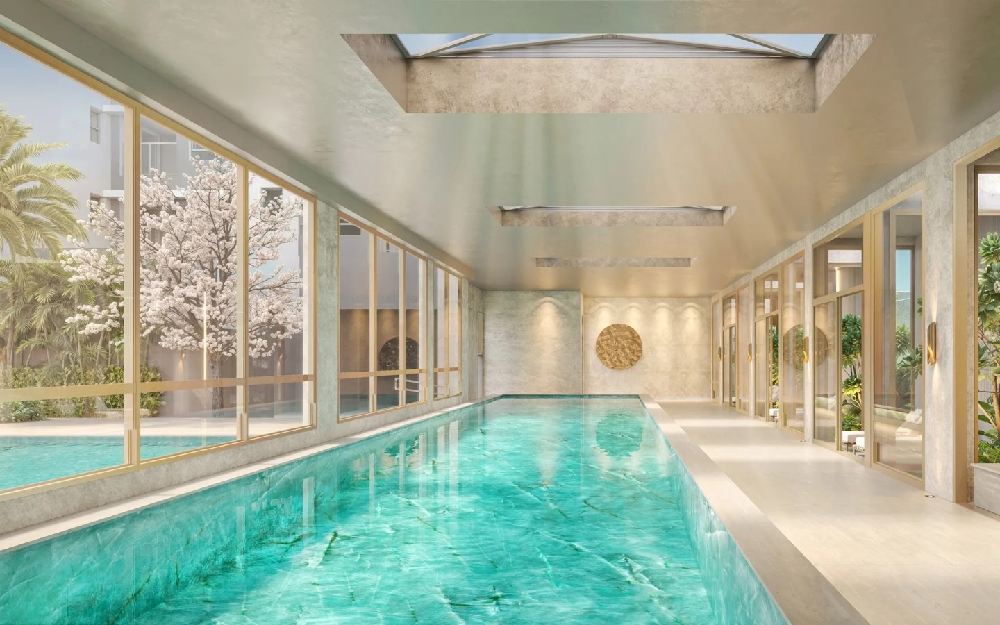 piscina coberta com raia vista 1 do Senses by Cyrela no Brooklin