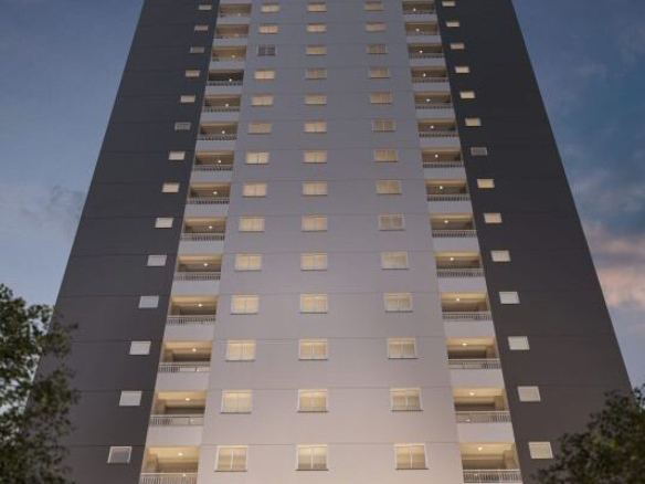 Fachada do Solar das Rosas Residencial Clube em Santa Maria