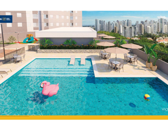 Fachada do Vicenza Residencial em São Pedro, Osasco