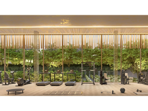 Academia panorâmica da Torre Milano - 436 m²