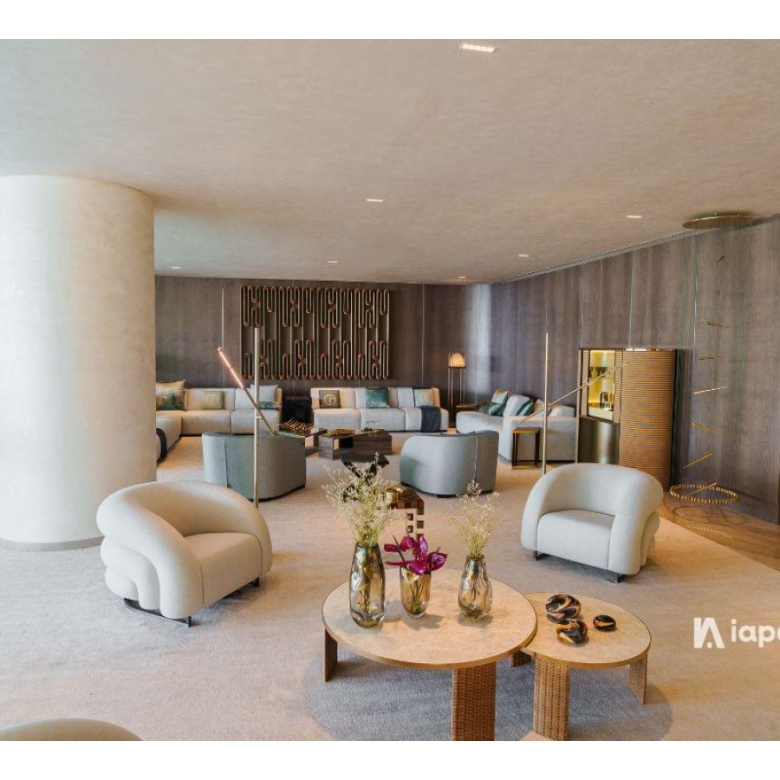 Fachada da Torre Venezia no Jardim Guedala - 695 m²
