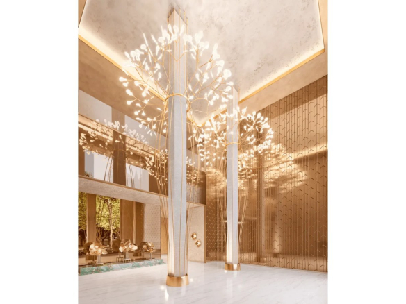 Lobby do Aura Moema by Cyrela