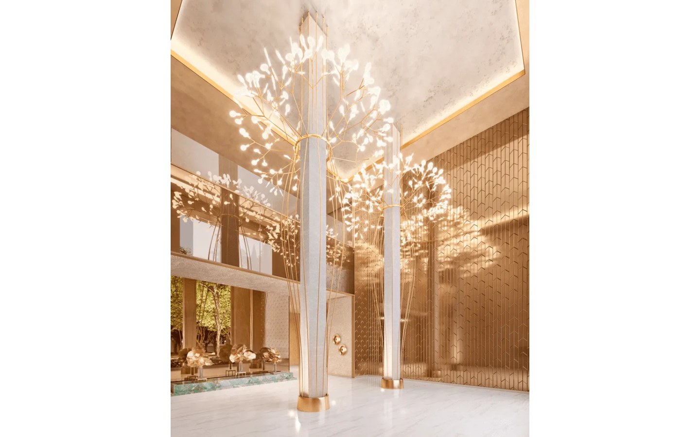 Lobby do Aura Moema by Cyrela