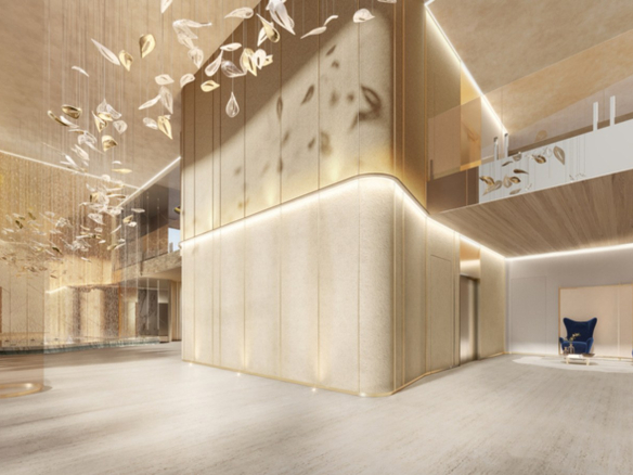 Lobby do Aura Pacaembu by Cyrela