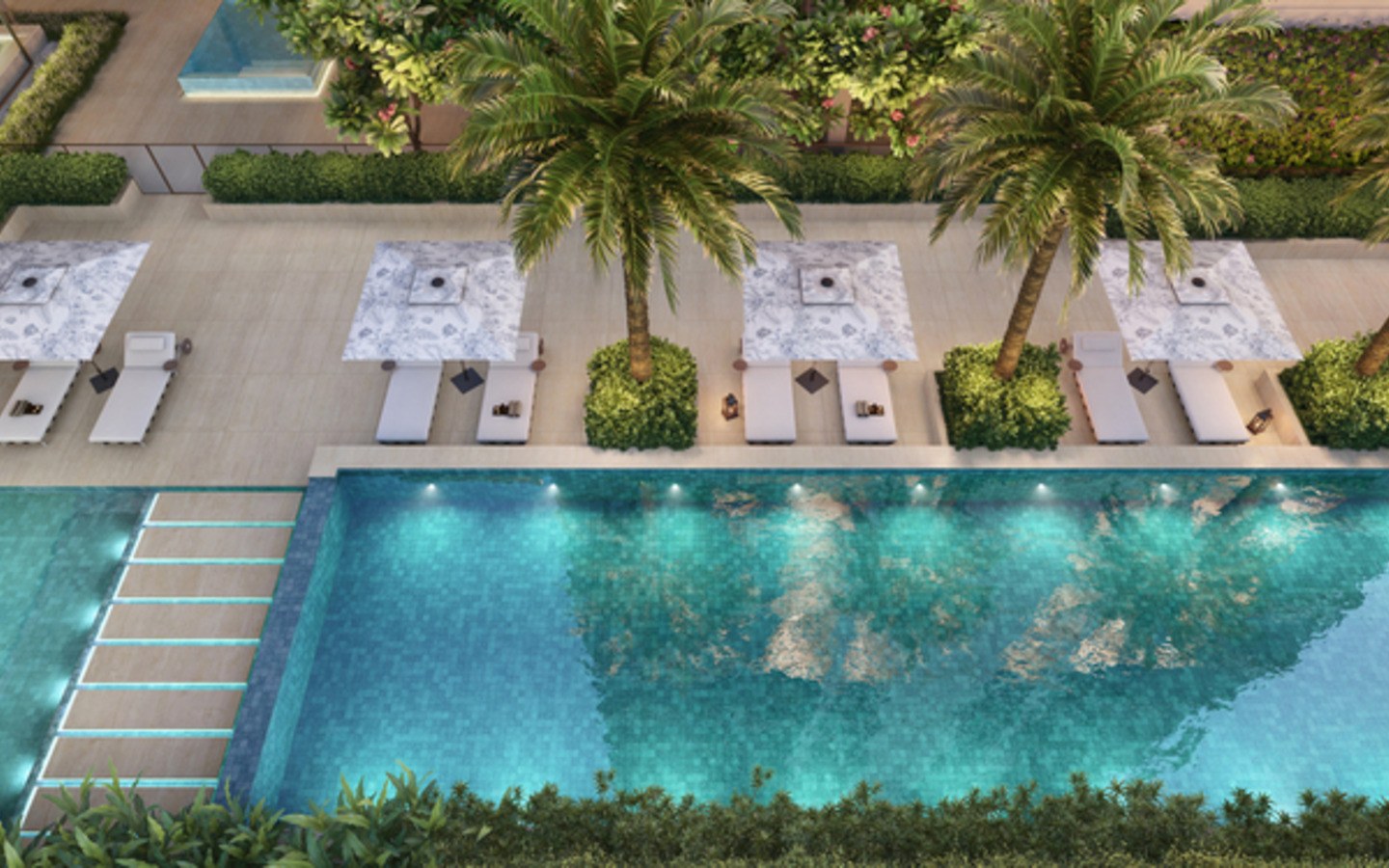 Aura Pacaembu by Cyrela – Atendimento Especializado (11) 4237-8776 Piscina externa do Aura Pacaembu by Cyrela