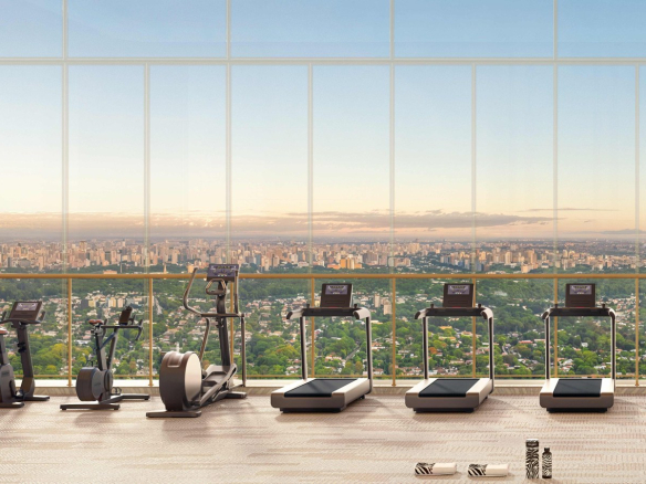 Perspectiva oficial com detalhe do fitness do CAPRI