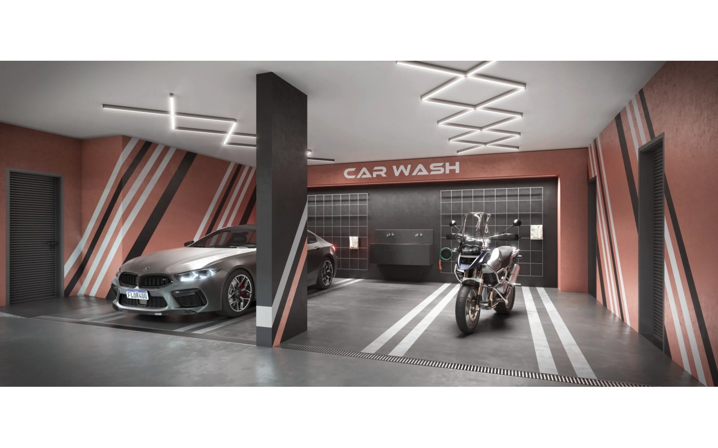 Car wash do Florà Alphaville