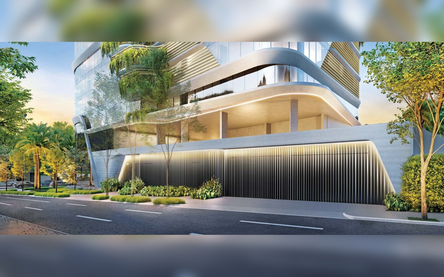 Epic Jardim Europa Design by Pininfarina – Atendimento Especializado (11) 4237-8776 Perspectiva da entrada do Epic Jardim Europa Design by Pininfarina