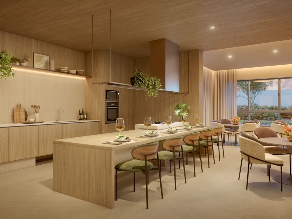 Andrômeda by MPD 90 m2 — espaço gourmet do condomínio