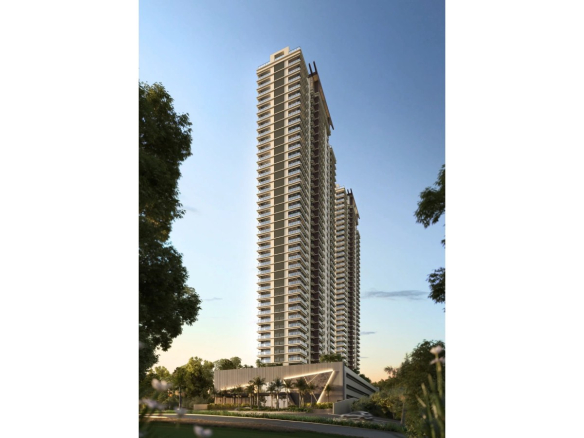 Fachada e torres do Eternity Residence