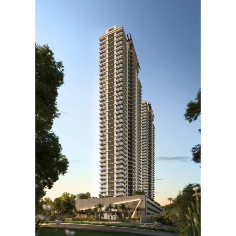 Fachada e torres do Eternity Residence