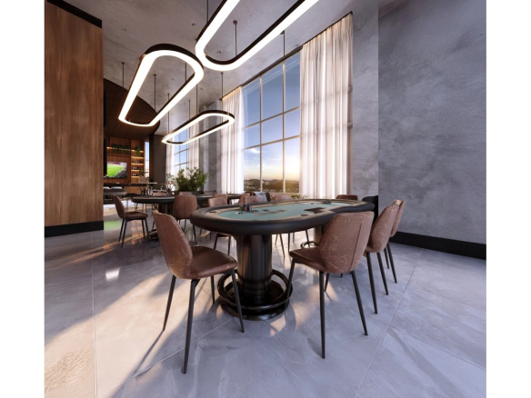 Sports bar do Eternity Residence
