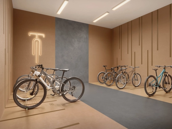 Florà Alphaville — bicicletário
