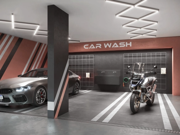 Florà Alphaville — car wash