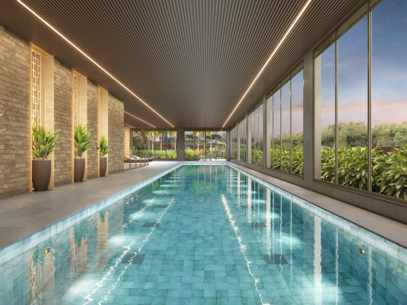 Florà Alphaville — piscina coberta
