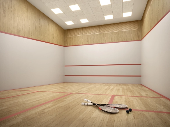 Florà Alphaville — quadra de squash
