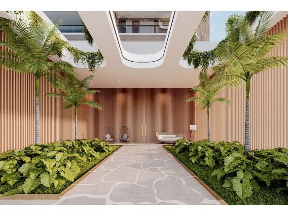Perspectiva do lobby do Infinity Alphaville