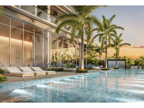 Piscina externa do Infinity Alphaville