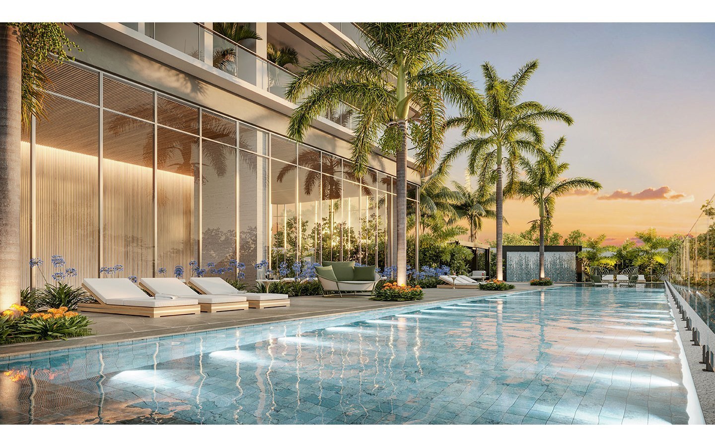 Piscina externa do Infinity Alphaville