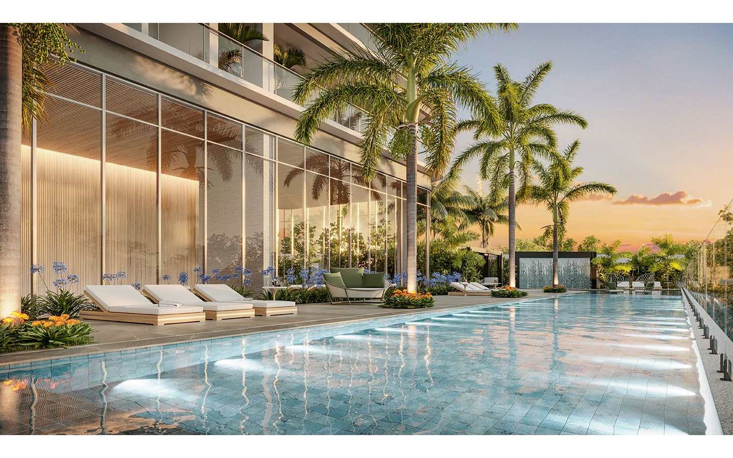 Piscina externa do Infinity Alphaville