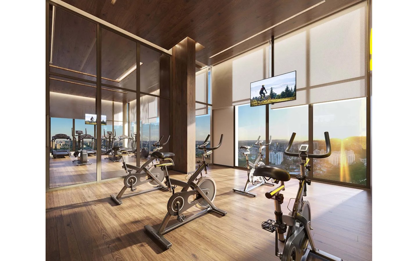 KA’A Home Boutique – Atendimento Especializado (11) 4237-8776 Sala de spinning do KA'A Home Boutique