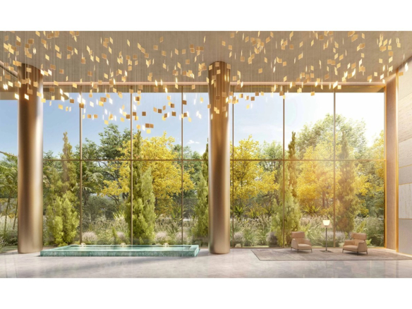 Lobby da Torre 2 do La Galerie Moema