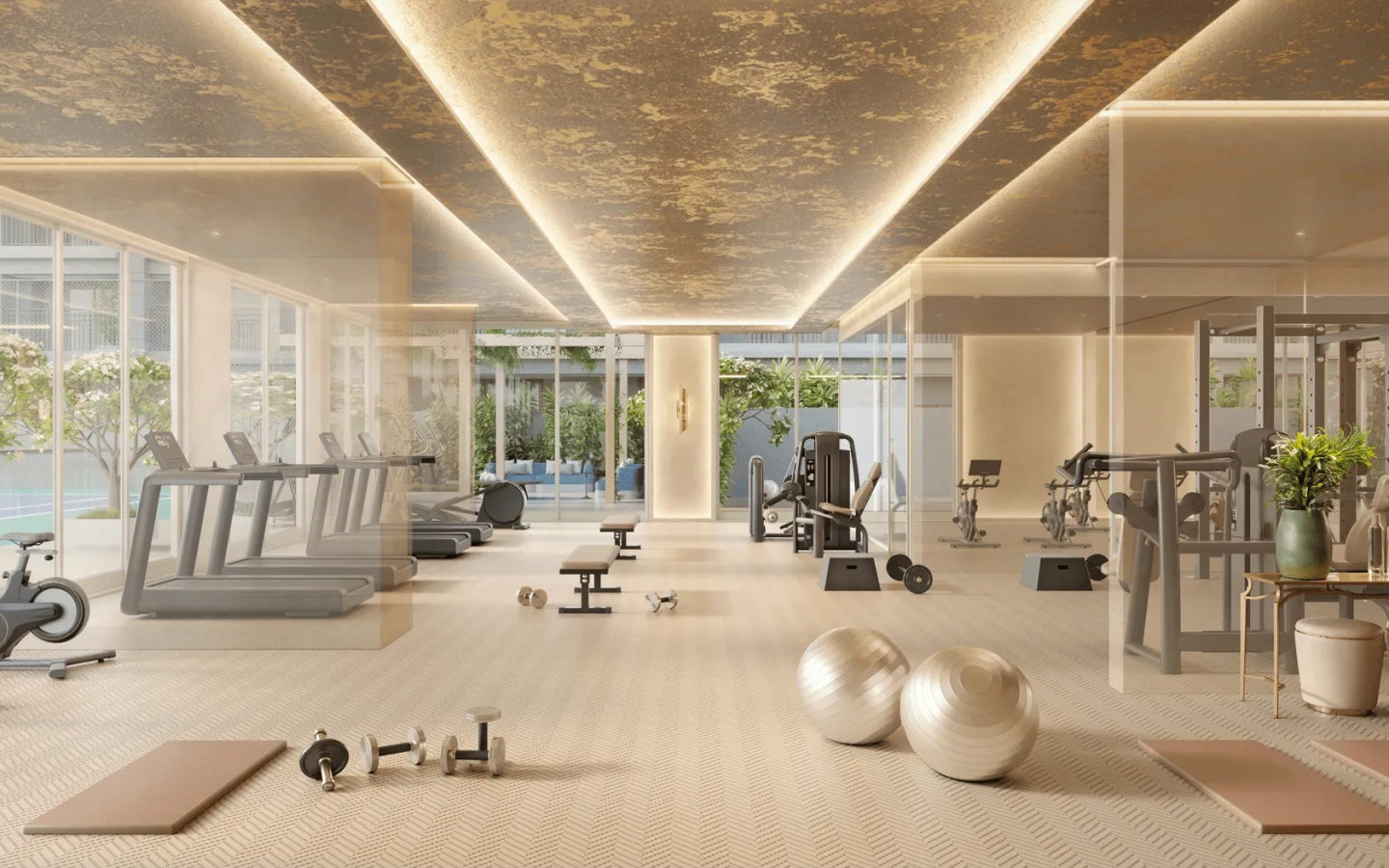 Perspectiva oficial do fitness do LIS Moema | Île Saint-Louis