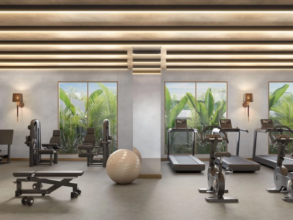 Perspectiva oficial do fitness do LIS Moema Studios