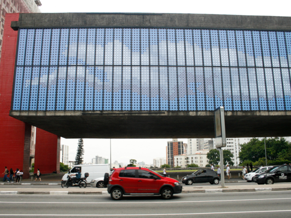 MASP na Avenida Paulista, próximo à região da Bela Cintra