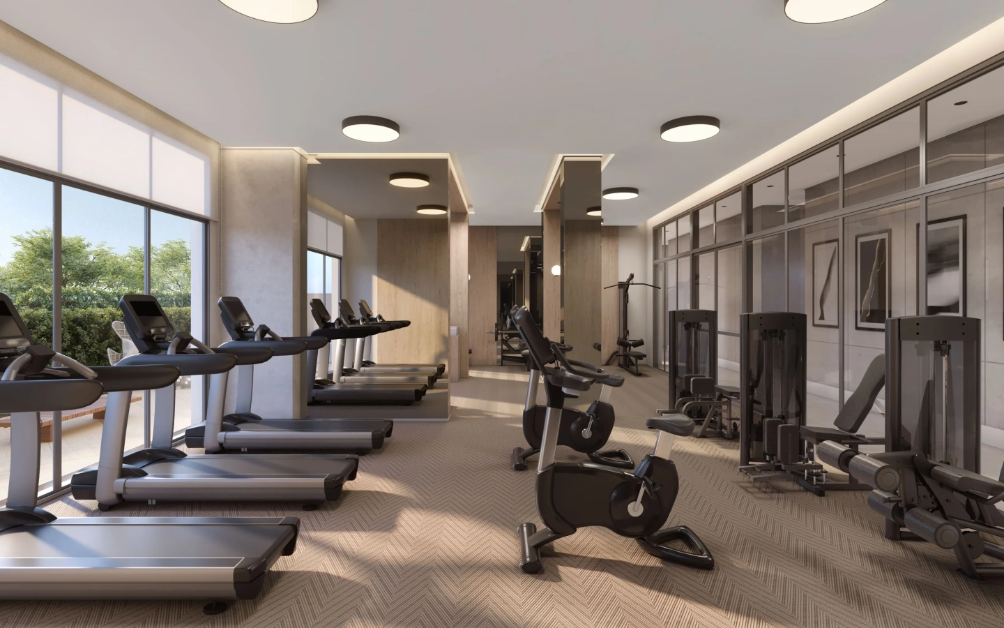 Moema by Cyrela – Fitness 1440×900 Perspectiva oficial do fitness do Moema by Cyrela